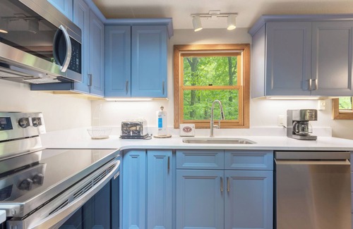 Covert House | Happy Days: Pet Friendly Retreat in Rustic Resort Community