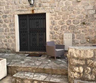 Dobrota Apartment | Cozy Stone Apartment Djuretic with Ocean View & Private Beach