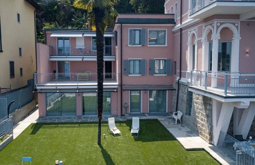 Carciano Apartment | Scenic Stone Apartment with Breathtaking Lake View
