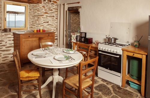 Malbosc Other | Cozy Stone Cottage with Spa Views Over Cévennes Valleys