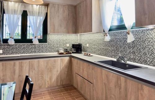 Edessa Apartment | Top-Rated Stone House - Bike Friendly & Child-Friendly Stay