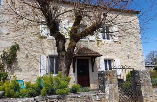 Espedaillac House | Historic Stone House with Pool in Old Farmhouse Retreat