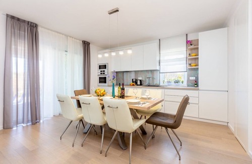 Milovcici Villa | Elegant Stone House Villa Roko with Sea View & Pool