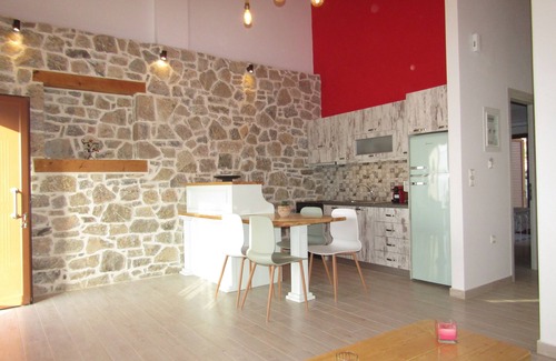 Keryneia House | Seaside Stone House with Pool and Perfect Ocean Views
