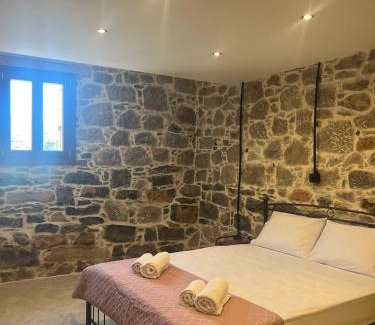 Olympi Apartment | Stone Olympi Lodges - Chios Cozy Hideaways