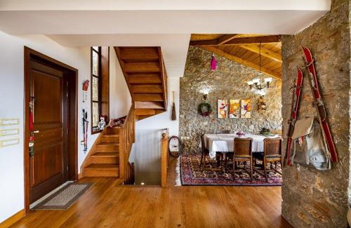 Arachova Apartment | Stone Villa Retreat with Private Pool in Arachova