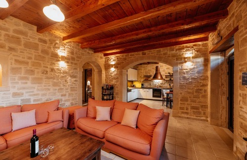 Atsipópoulon Villa | Cozy Villa with Pool and Breathtaking Ocean Views