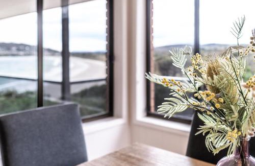 Primrose Sands House | Discover Stones Throw: Oceanfront Escape with Hot Tub
