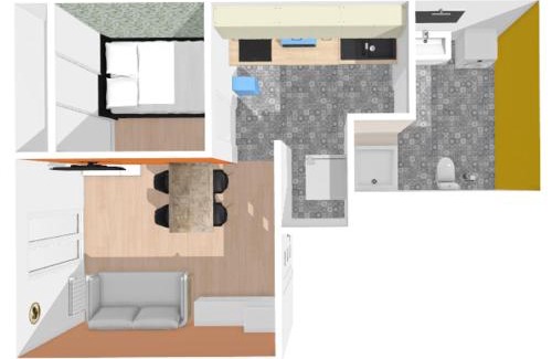 Saint-Fons Apartment | Relax at Stop Chez M: Quality Dining & Family-Friendly Stay