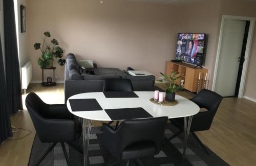 Abyhøj Apartment | Spacious Apartment Near Aarhus C with Rooftop Terrace