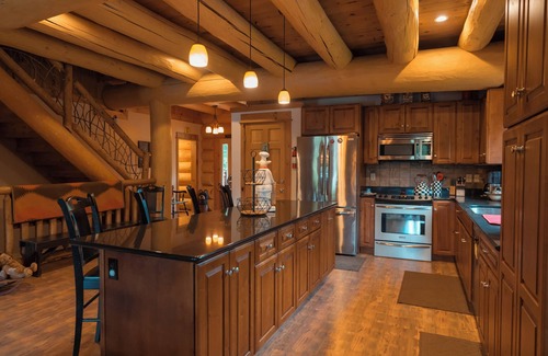 Stowe Area House | Stowe's Most Requested Log Home with Spa & Pool Amenities