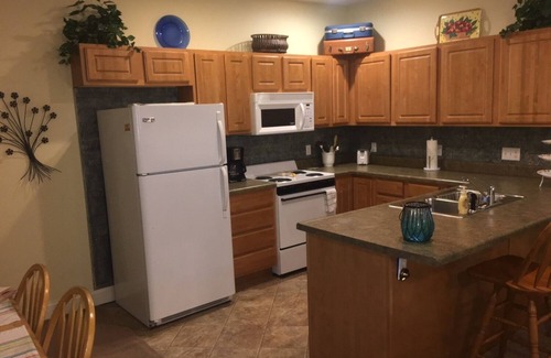 Ludington Apartment | Family-Friendly STRAM - 201 with Kitchen & Top Ratings