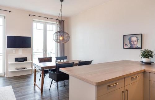 Wittduen Apartment | Seaside Bliss at Strand Residenz Amrum with Ocean Views
