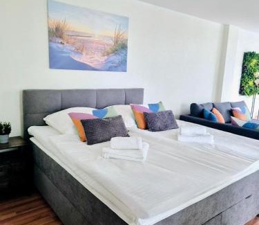 Binz Apartment | Strandstudio 19, Exklusive Wohnung, erste Reihe, direkt am Strand von Binz