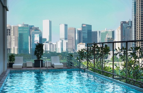 Senayan Apartment | Convenient 3BR Apartment at FX Residence with Pool Access