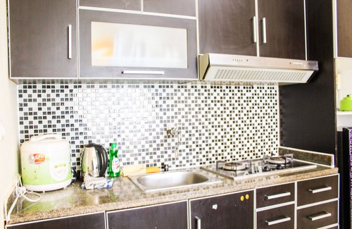 Kelapa Gading Barat Apartment | Cozy 2BR City Home with Pool and Kitchen Amenities