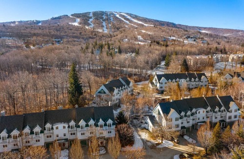 Stratton Mountain House | Stratton Springs Premier End Unit with Hot Tub