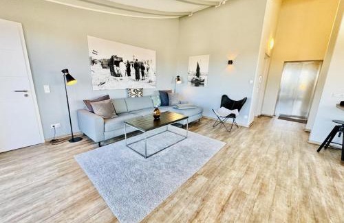 Warnemuende Apartment | Stromdampfer, Lounge