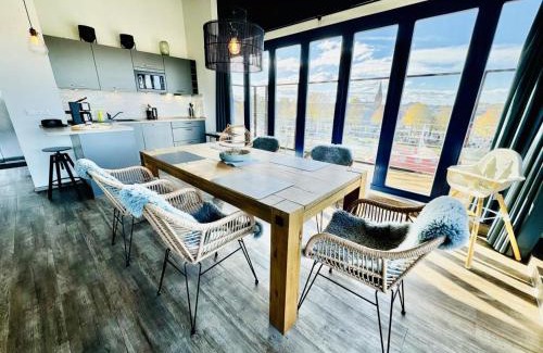 Warnemuende Apartment | Stromdampfer, Lounge