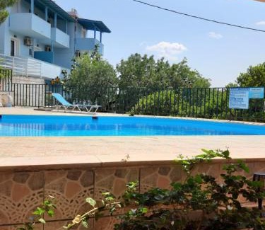 Agia Ermioni Apartment | Discover Impressive Stroubis Studios with Ocean View Pool