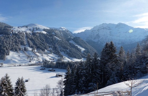 Lenk Apartment | Discover Strubelblick EG: 10/10 Rated with Spa & Breakfast