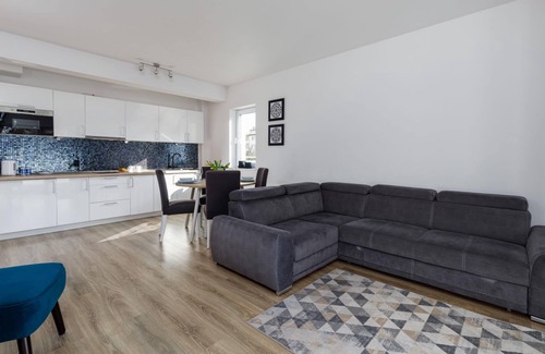 West Pomeranian Voivodeship Apartment | Pet-Friendly Retreat with Balcony in Kolobrzeg
