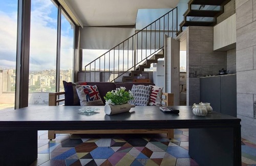 Dbayeh Apartment | Cozy Studio Dbayeh with Rooftop and Sea View Amenities