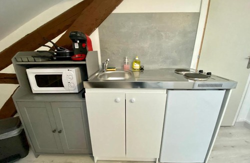 Conflans-en-Jarnisy Apartment | Charming Studio 201 in Immeuble Persévérance Awaits