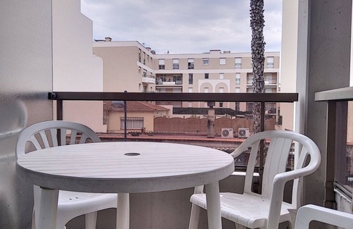 Juan-les-Pins Apartment | Relaxing Studio 208 at Graziella by the Sea