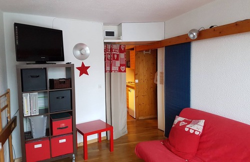 Arc-1800 Apartment | Cozy Apartment Miravidi: Ski-In/Ski-Out in Les Arcs 1800