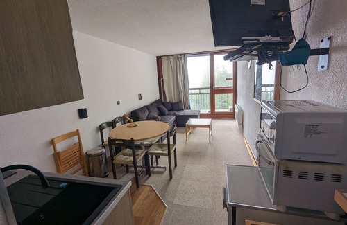 Arc-2000 Apartment | Cozy Studio 5 at Les Arcs 2000 - Steps to the Slopes