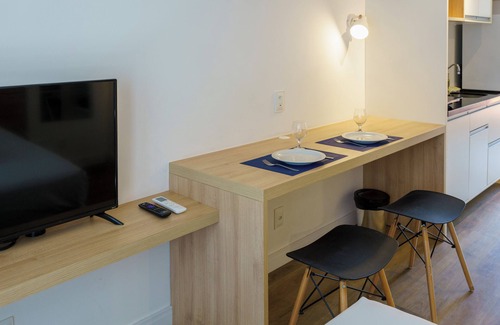 Vila Buarque Apartment | Studio 500 meters from the Higienópolis-Mackenzie subway station