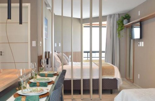 Pajucara Apartment | Oceanfront Studio 603: Guest Rated 9.5, Pet Friendly Stay