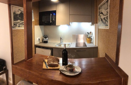 Saint-Etienne-de-Tinee Apartment | Beachfront Studio AURON for 4 with Breakfast & Ocean View