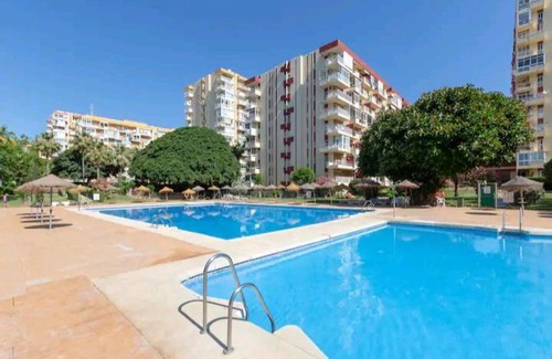 Benalmadena Costa Apartment | Cozy Studio Agata Residencial with Ocean View & Pool