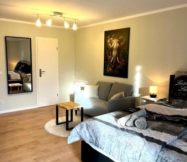 Mickten Apartment | Delightful Studio by the Elbe with Balcony and Netflix