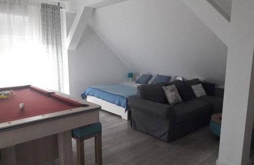 Breznik Plesivicki Apartment | Stylish Studio Apartment in Zagreb with Pool & Dining