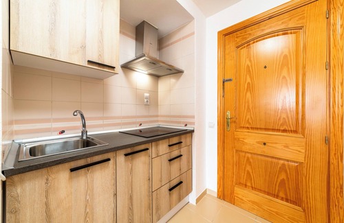 Roquetas de Mar Apartment | Beautiful Studio Apartment with Ocean View & Shared Pool
