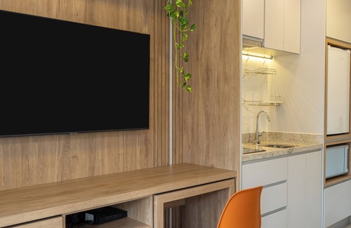 Indianopolis Apartment | Cozy Studio 803 Near Ibirapuera Park with Pool and Kitchen