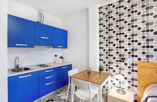 Aosta Apartment | Mountain View Studio Apartment with Wi-Fi and Spa Access