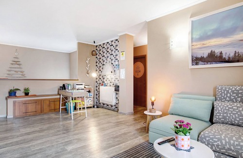 Aosta Apartment | Mountain View Studio Apartment with Wi-Fi and Spa Access
