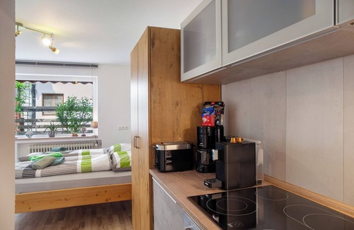 Mittenwald Apartment | Guest Rated 10/10: Pet-Friendly Studio with Private Terrace