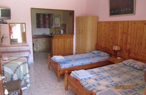 Ipsos Apartment | Relaxing Studio Apartment with Mountain View & Private Balcony