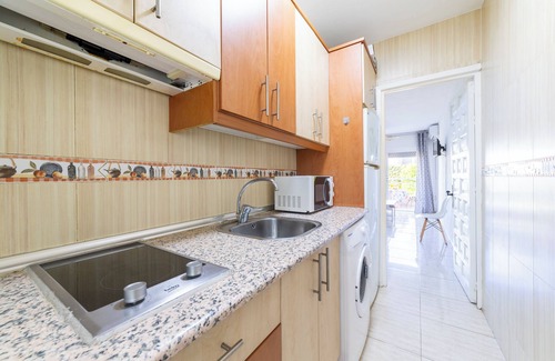 Aguadulce Apartment | Oceanfront Studio Apartment "Gaviotas 4" with Pool & Terrace