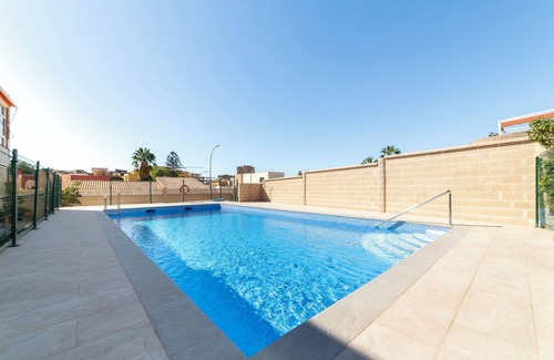 Aguadulce Apartment | Oceanfront Studio Apartment "Gaviotas 4" with Pool & Terrace
