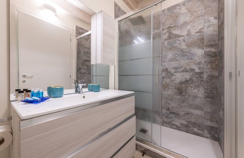 Carloforte Apartment | Oceanfront Studio Apartment "Loft la Perla" with A/C & Wi-Fi