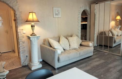 Neumuenster Apartment | Bright Studio Apartment with Balcony & Hot Tub Amenities