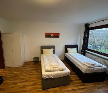 Neumuenster Apartment | Bright Studio Apartment with Balcony & Hot Tub Amenities
