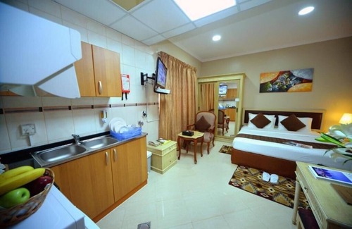 Beach & Coast Hotel | Comfortable Studio Apartment Steps from Al Khan Beach