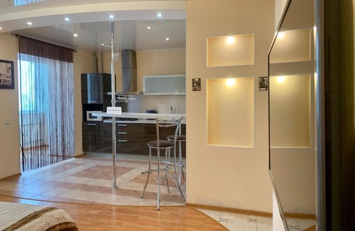 Nizhny Novgorod Apartment | Stylish Studio Apartment Stylo: Pet-Friendly & Accessible